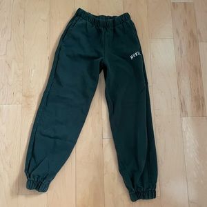 Brandy Melville Green Munich Sweatpants